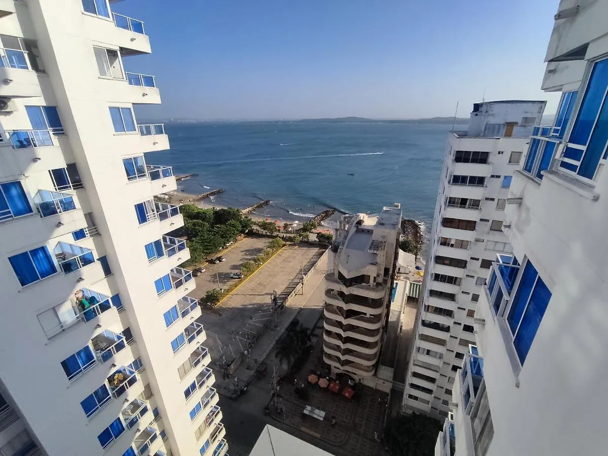 Apartamento Con Balcon Y Vista Al Mar Cartagena 0*,  Colombia